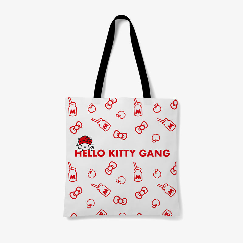 Hello Kitty Gang Pattern Tote Bag
