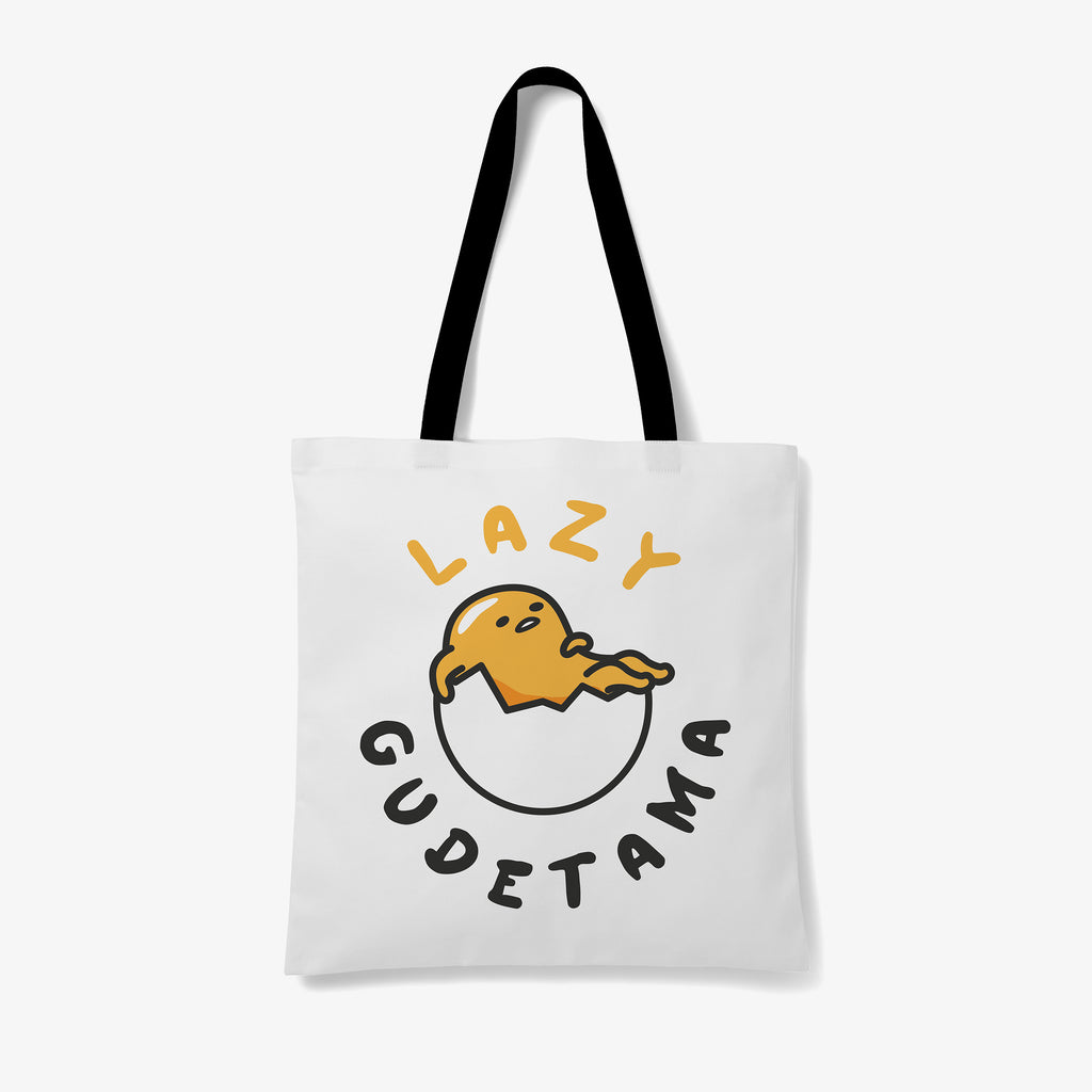 Gently used Gudetama Lazy Egg SANRIO Loungefly MUSEUM Art TOTE BAG