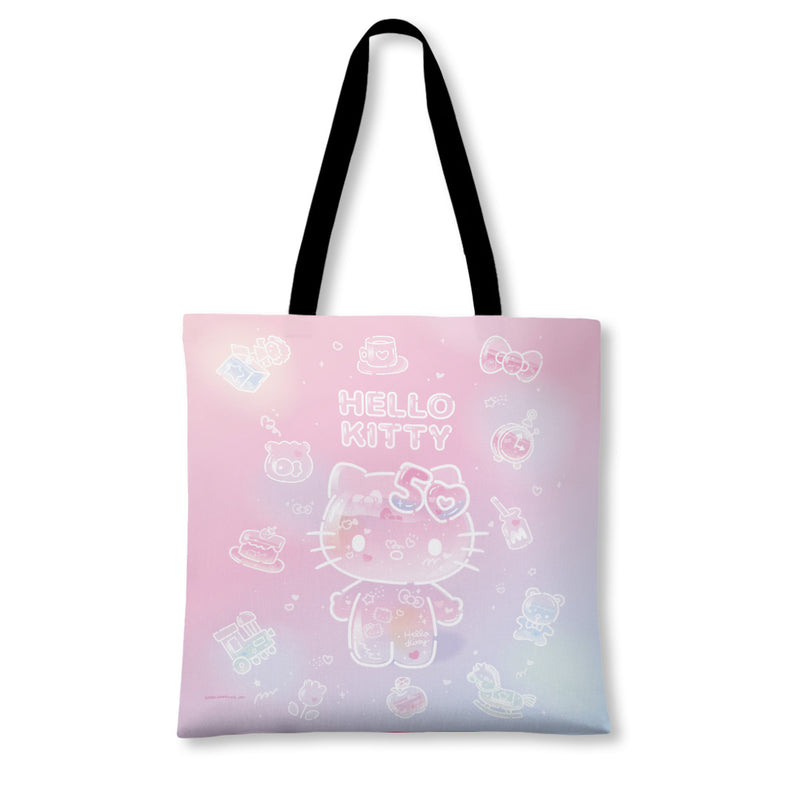 Hello Kitty 50th Anniversary Tote Bag (Pink)