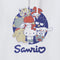 Sanrio Group Japanese Logo Premium Organic Cotton White Hoodie