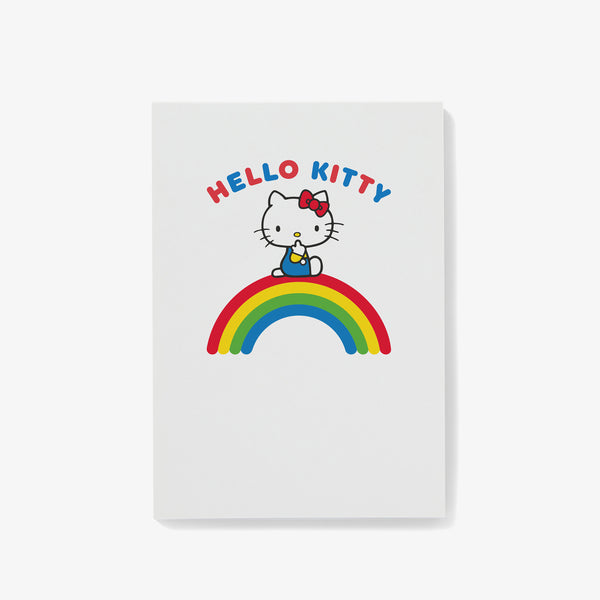 Hello Kitty Rainbow Personalised Notepad
