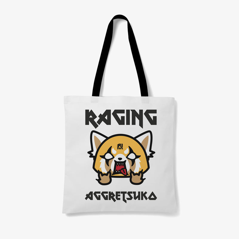 Aggretsuko Raging Personalised Tote Bag