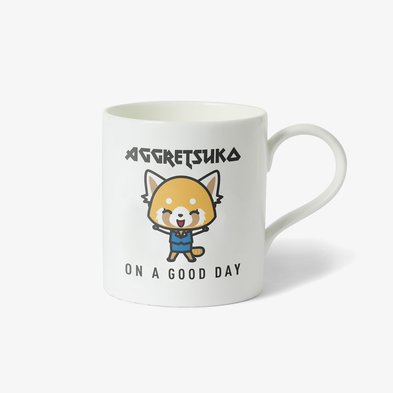Aggretsuko On A Good Day Personalised Mug