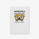 Aggretsuko Before & After Coffee Personalised Notepad