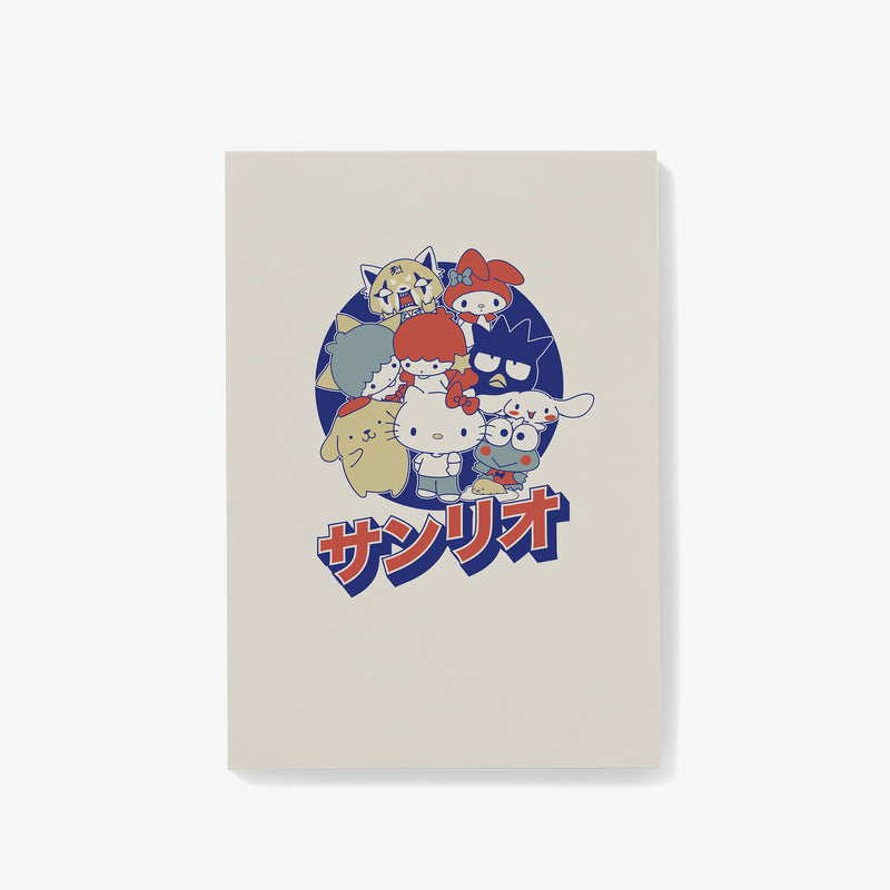 Sanrio Group Japanese Logo Notepad