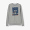 Bad Badtz-Maru Japanese Graphic Premium Organic Cotton Grey Sweatshirt