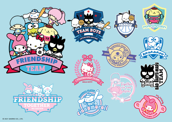 Friendship Team Stickers